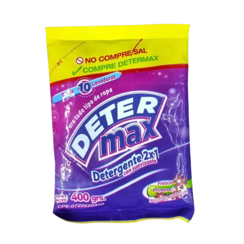 Detergente en Polvo Determax 400gr