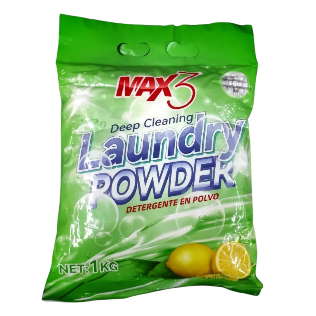 Detergente en Polvo Max3 1kg
