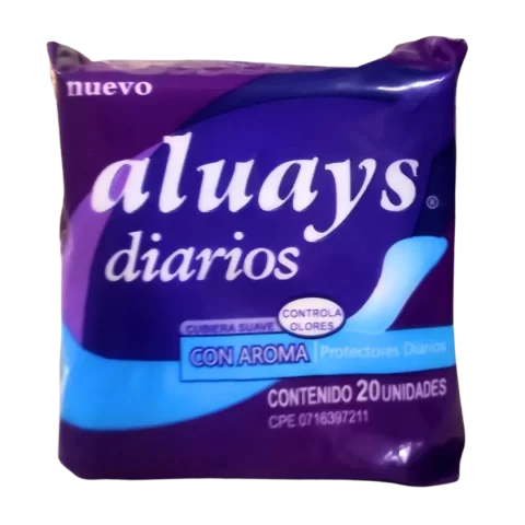 Protectores Diarios Aluays 20und