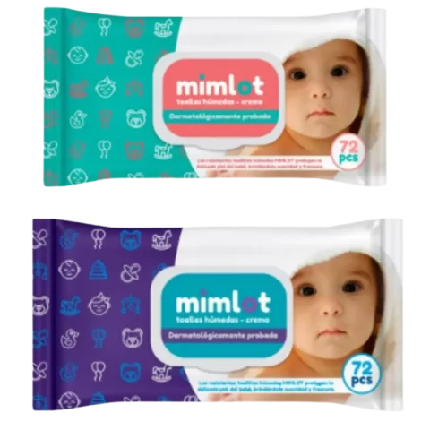Toallas Humedas Mimlot 72und