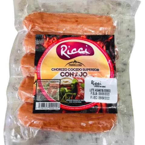 Chorizo de Ajo Ricci por kg