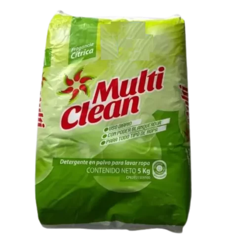 Detergente en Polvo Multiclean 5kg
