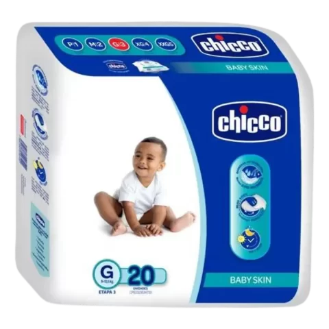 Pañales Chicco Talla G 20und