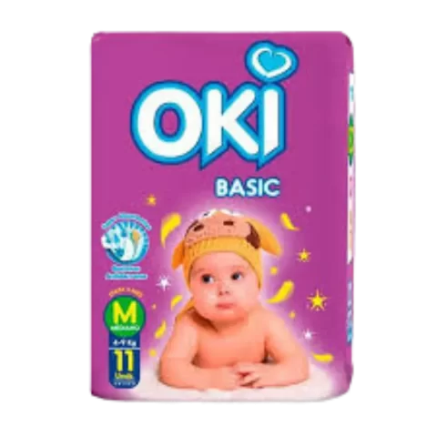 Pañales Oki Talla M 11und