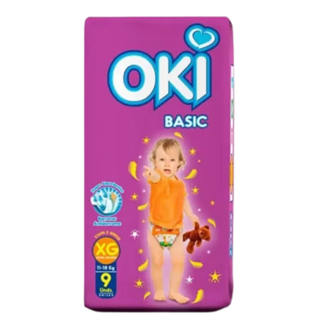 Pañales Oki Talla XG 9und