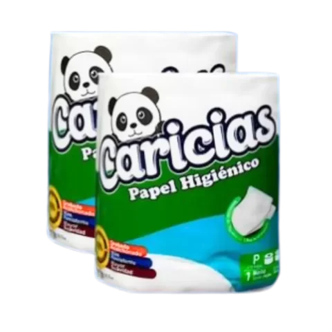 Papel Higienico Caricias 1rollo