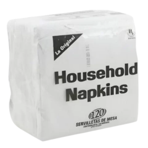 Servilletas Household 120und