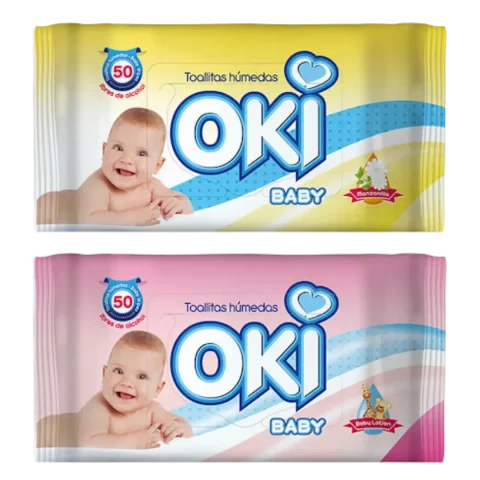Toallas Humedas Oki 50und
