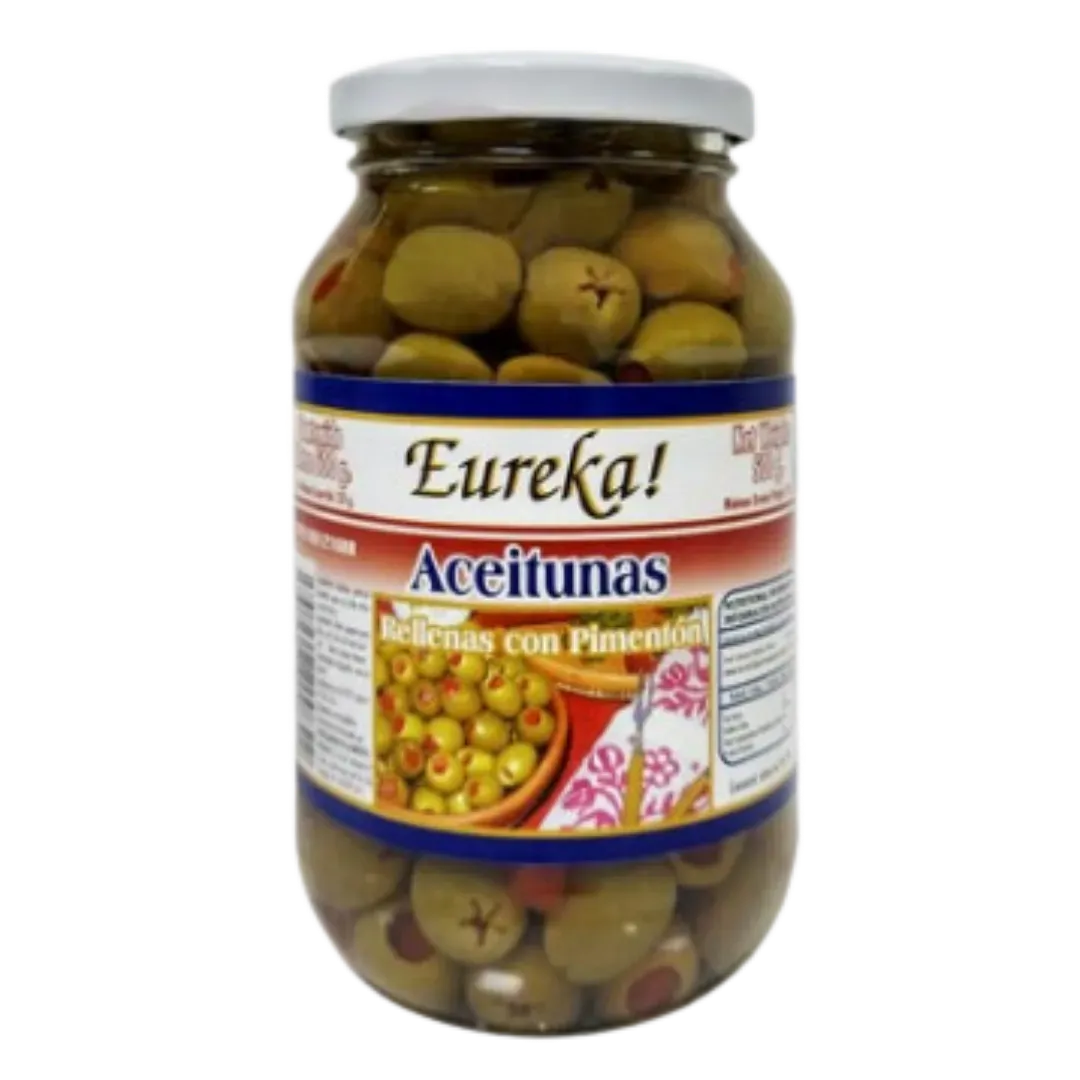 Aceitunas Rellenas con Pimenton Eureka 500gr