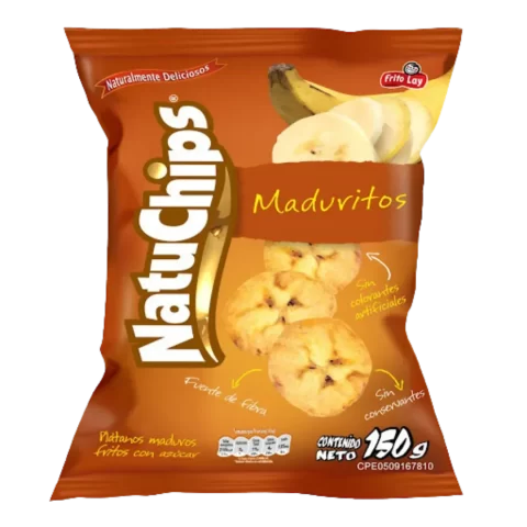 Platanitos Natuchips Maduritos 150gr