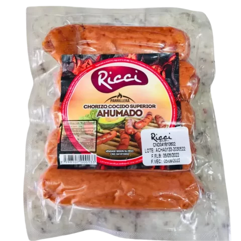 Chorizo Cocido Ahumado Ricci por kg