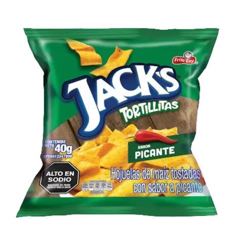Tortillas Jacks Picante 40gr