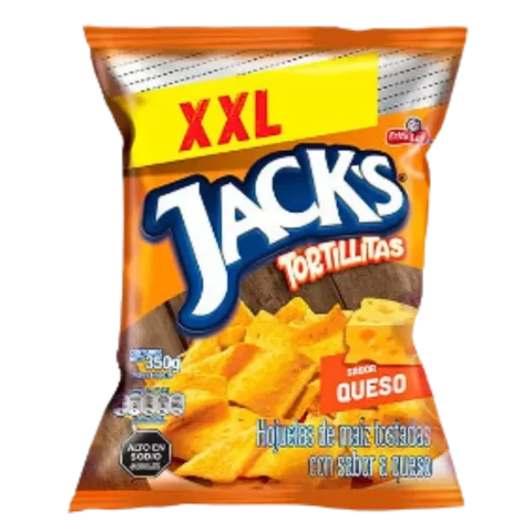 Tortillas Jacks Queso XXL 350gr