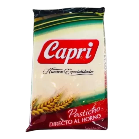 Pasta de Pasticho Capri Directo al Horno 250gr