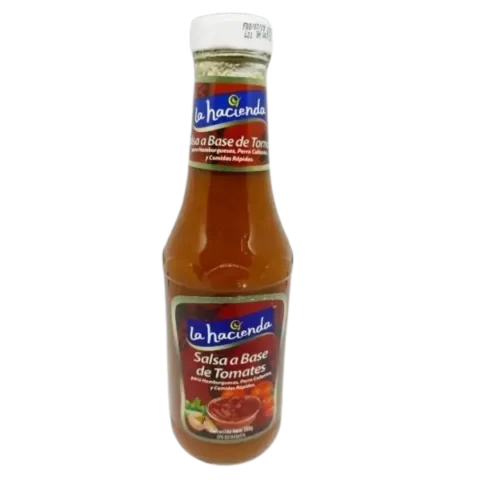 Salsa a Base de Tomate La Hacienda 380gr