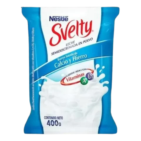 Leche en Polvo Nestle Svelty Semidescremada 400gr