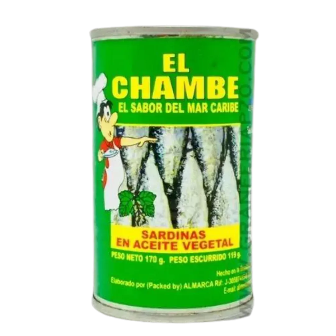 Sardina El Chambe en Aceite 170gr