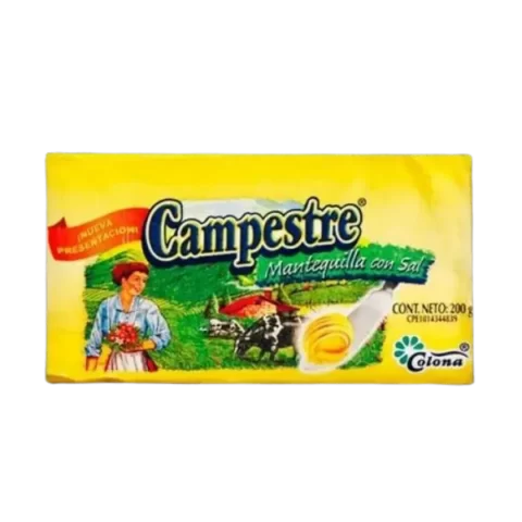 Mantequilla Con Sal Campestre 200gr