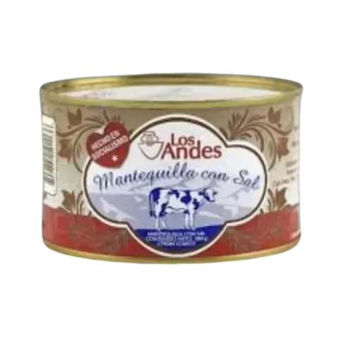 Mantequilla Con Sal Los Andes 380gr