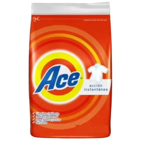 Detergente en Polvo Ace 500gr