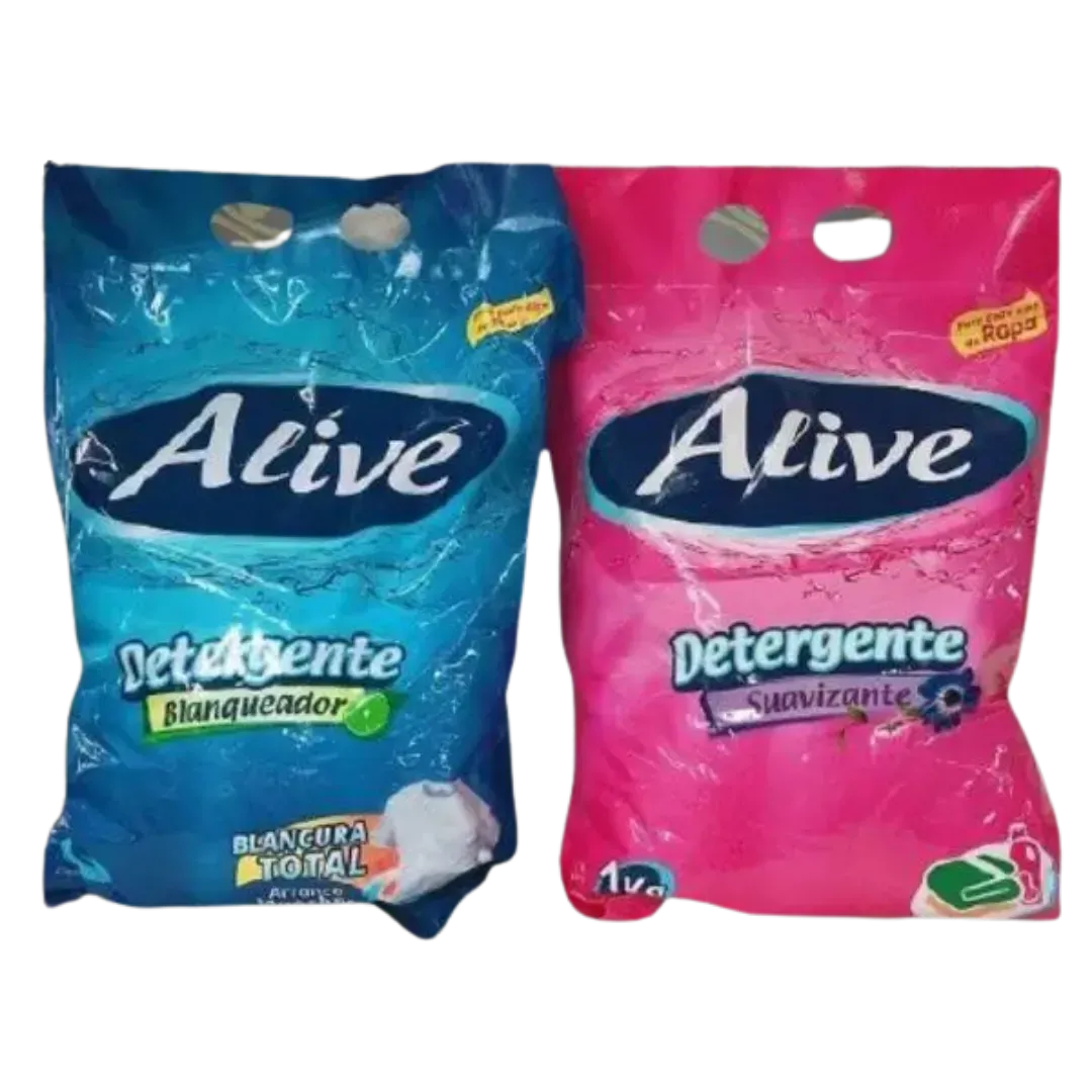 Detergente en Polvo Alive 200gr