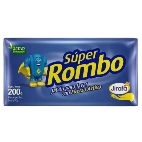 Jabon Azul Super Rombo 200gr
