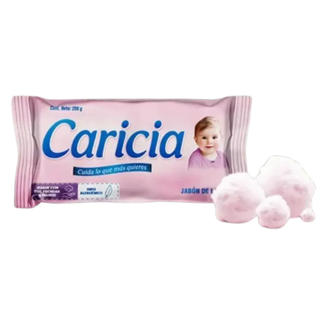 Jabon de Lavar Caricia 200gr