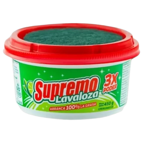 Lavaplatos en Crema Supremo 450gr