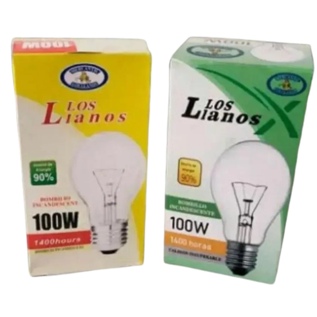 Bombillo Amarillo Los Llanos 100w