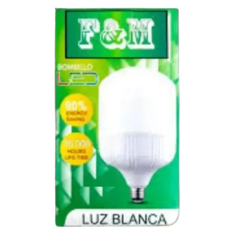 Bombillo Led F&M Verde 28w