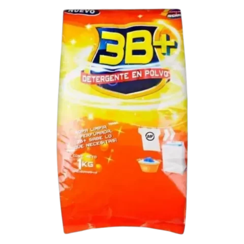 Detergente en Polvo 3B+ 1kg