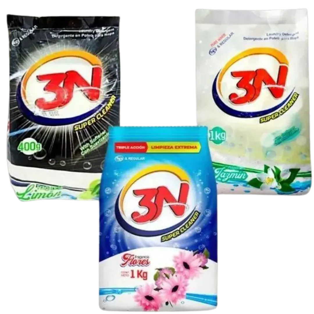 Detergente en Polvo 3N 1kg