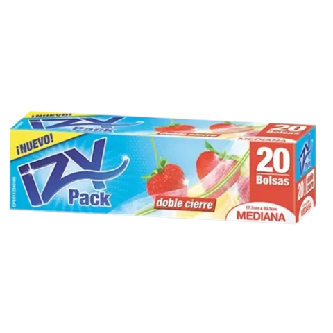 Bolsa Izy Pack Doble Cierre 20und