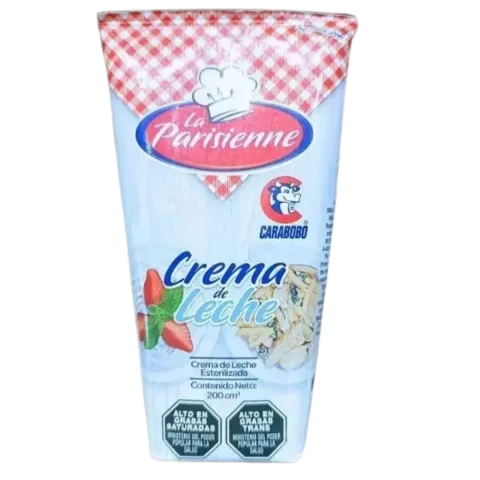 Crema de Leche La Parisienne 200ml