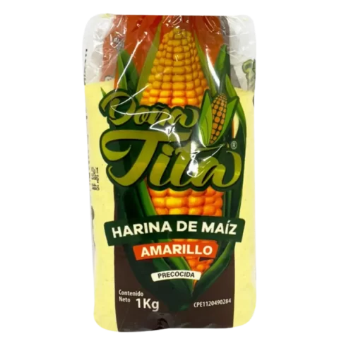 Harina de Maiz Doña Tita Amarilla 1kg