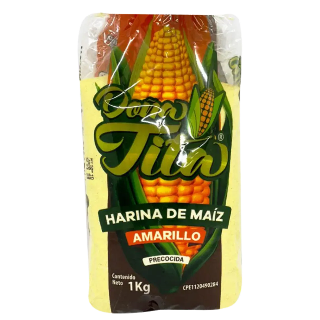Harina de Maiz Doña Tita Amarilla 1kg