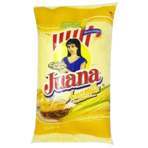 Harina de Maiz Juana Amarilla 1kg