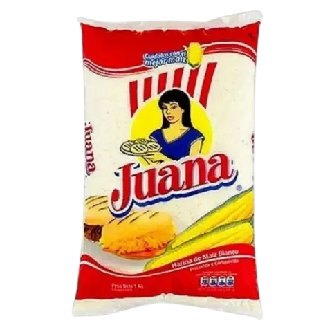 Harina de Maiz Juana Blanca 1kg
