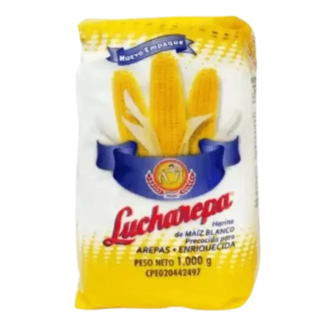 Harina de Maiz Lucharepa Blanca 1kg