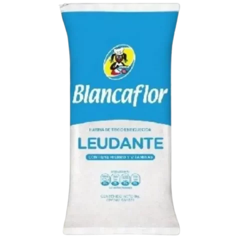 Harina de Trigo Blanca Flor Leudante 1kg