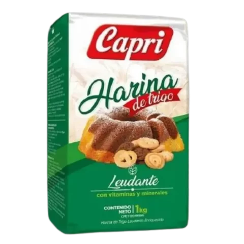 Harina de Trigo Capri Leudante 1kg