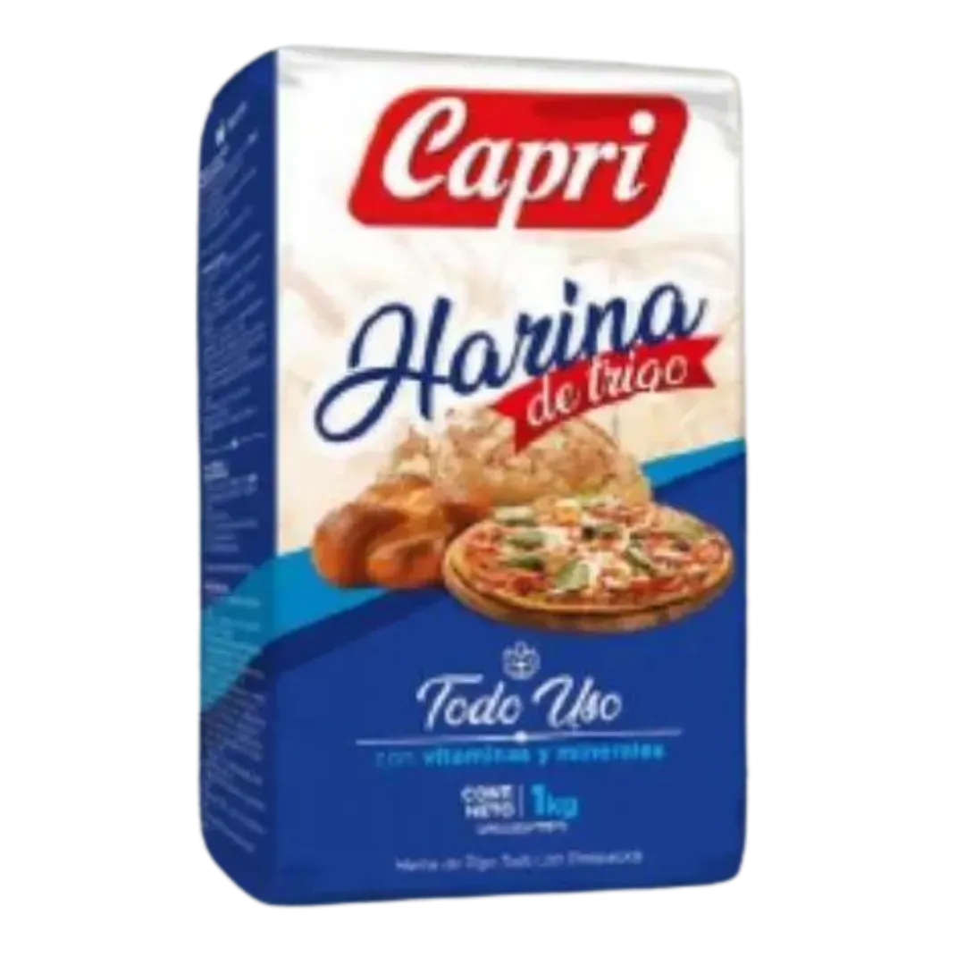 Harina de Trigo Capri Todo Uso 1kg