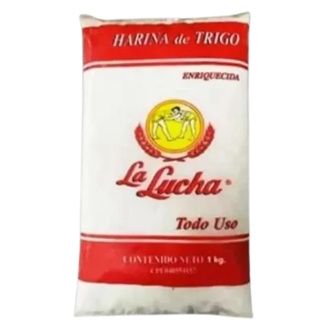 Harina de Trigo La Lucha Todo Uso 1kg