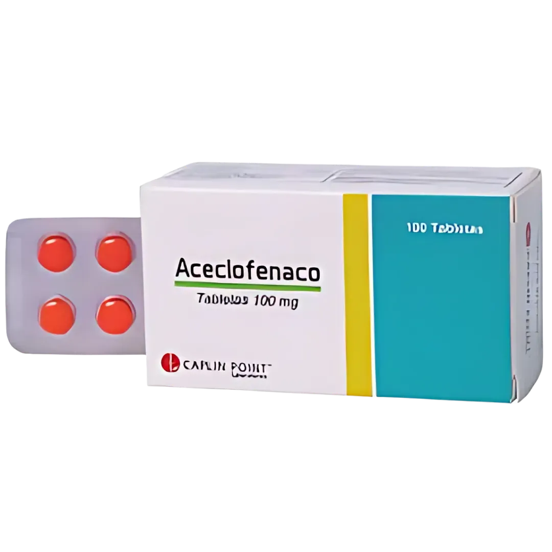 Aceclofenaco Caplin 100mg x 10tab