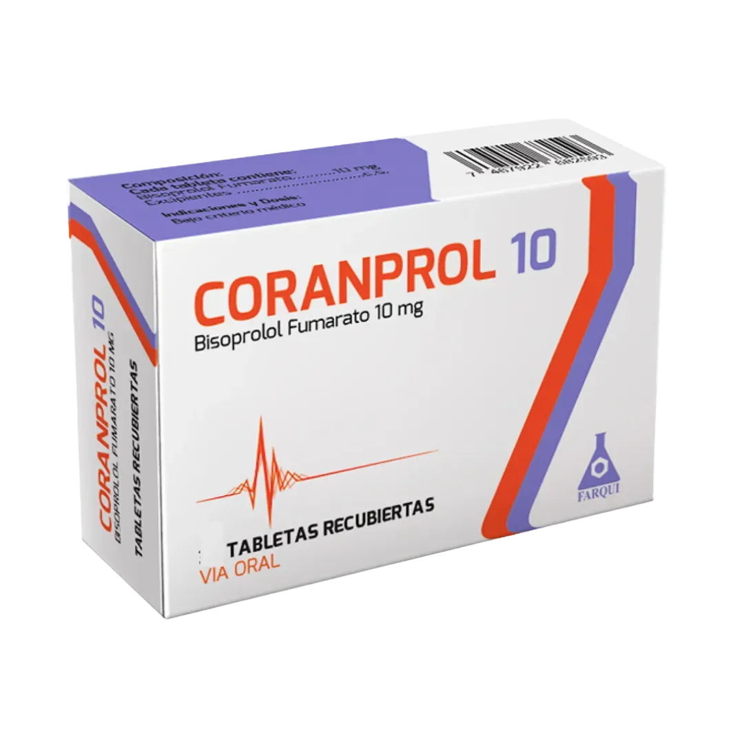 Bisoprolol Coranprol Farqui 10mg x 10tab