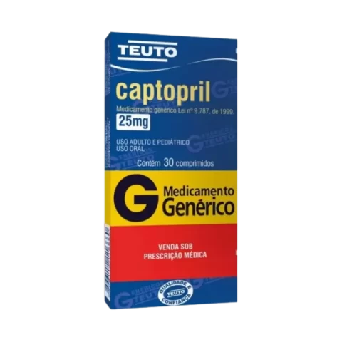 Captopril 25mg x 30comp