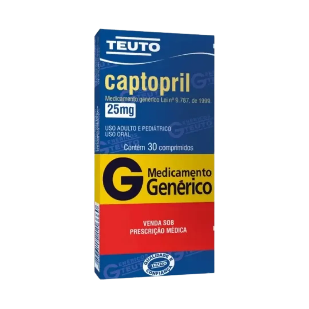 Captopril 25mg x 30comp