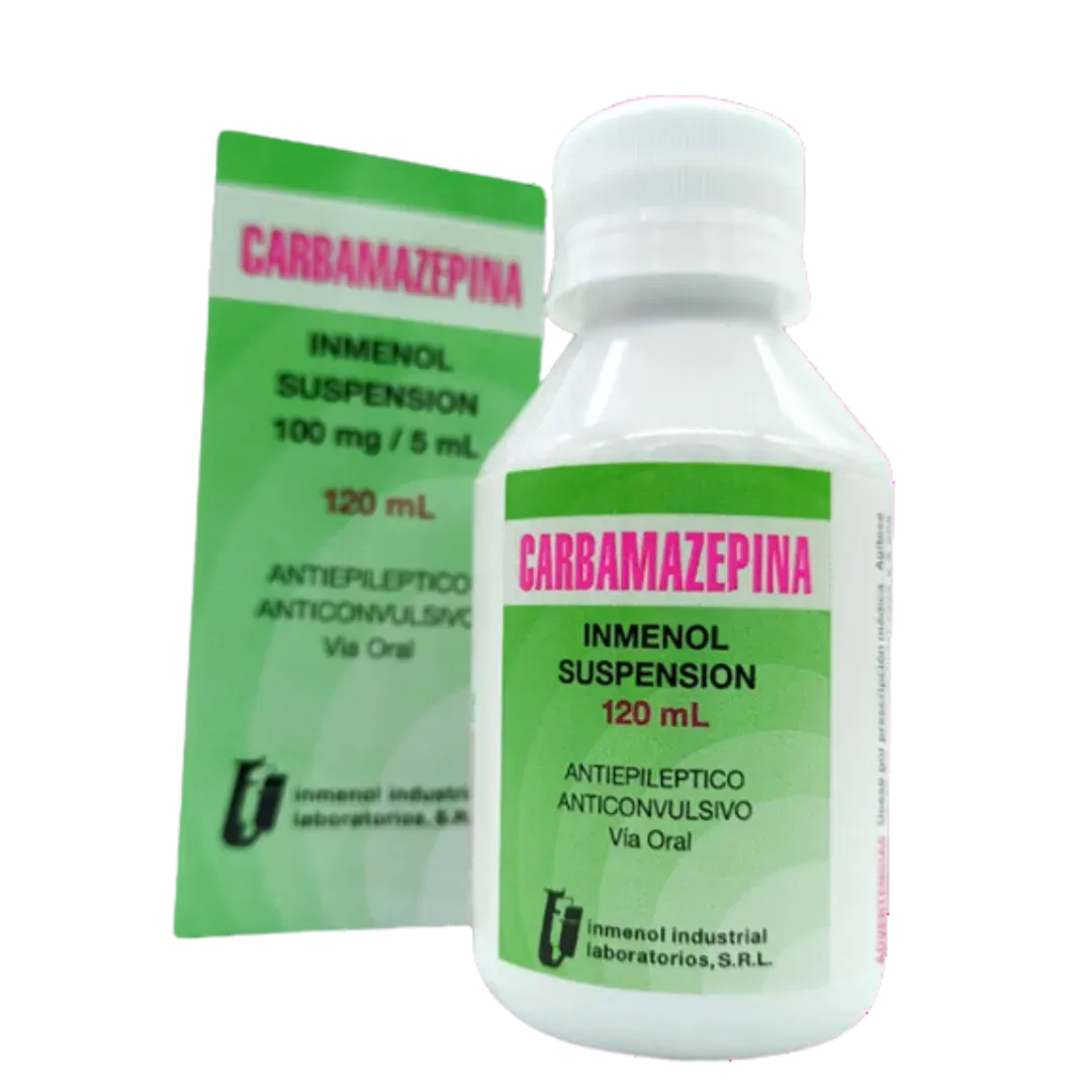 Carbamazepina Suspension Inmenol 100mg/5ml x 120ml