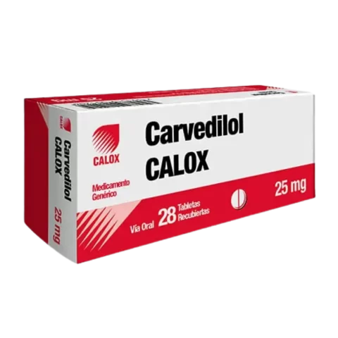 Carvedilol Calox 25mg x 28tab
