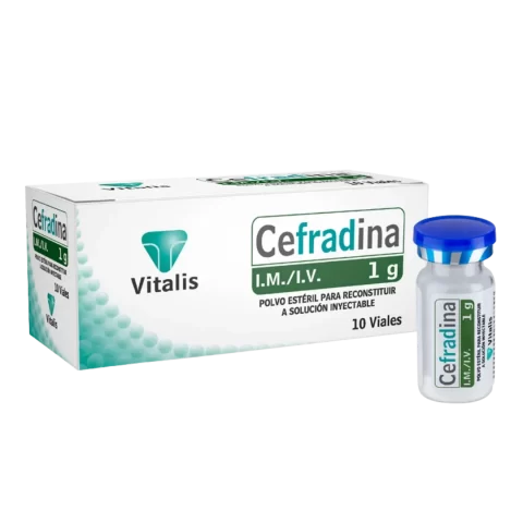 Cefradina Vitalis 1gr x 1amp